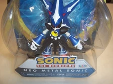 2024 Jakks Sonic The Hedgehog 4" - Neo Metal Sonic With Electric Wand *SEE PICS*