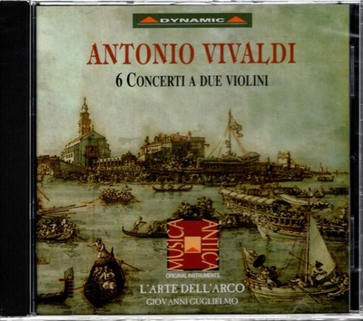 Vivaldi - 6 Konzerte mit zwei Violinen / Giovanni Guglielmo - CD