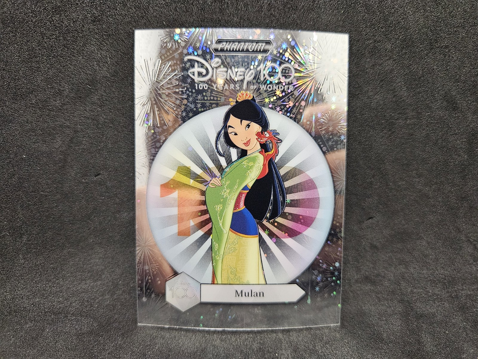 2023 Kakawow Phantom Disney 100 years of Wonder Mulan 099/100 Silver Firework