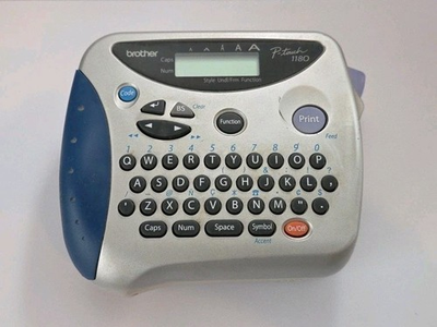 #ad Brother P Touch PT 1180 Label Printer Label Hangs Cutter Not Work Parts Only $9.99