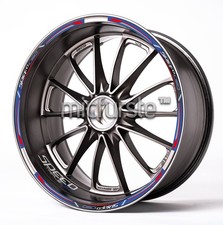 Autocollants rayures de jante autocollants Speed Tripple 1050 pour roues de m...