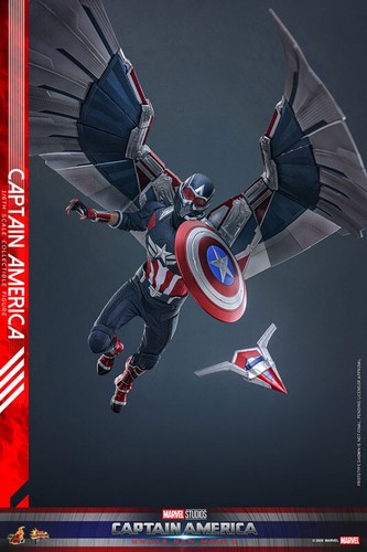 PSL Hot Toys Captain America: Brave New World 1/6 Scale Figure Captain America - Picture 8 of 20