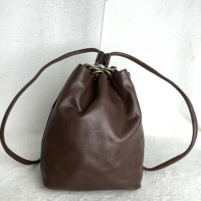 A. GIANNETTI Backpack Purse Supple Premium Leather Bag W  display picture 1
