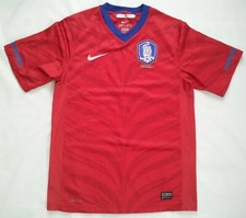 NIKE DRI FIT SOUTH KOREA NATIONAL TEAM AUTHENTIC SOCCER JERSEY IN SIZE S