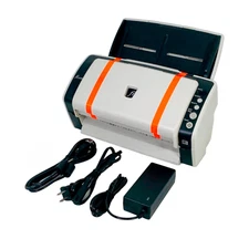 Fujitsu Fi-6140Z Pass-Through Color Duplex Document Scanner USB w/Accessories