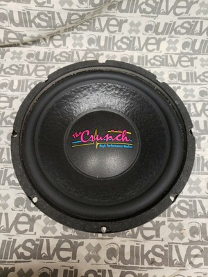 the crunch high performance woofers