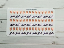 66 Baseball Planner Stickers- Perfect For Any Planner-Erin Condren, Hobonichi