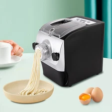Automatic Pasta Dumpling Skin Making Machine Pasta Noodle Maker 8 Molds 110V