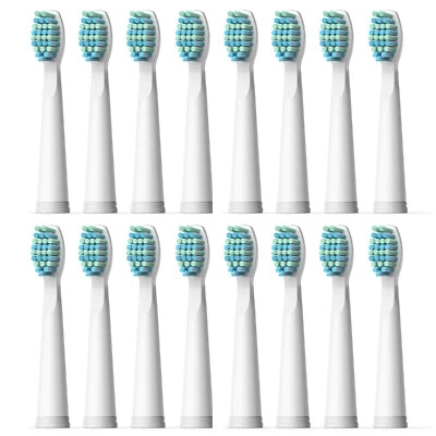 Electric Toothbrush Heads Soft Brush for Fairywill 507 508 Sonic Serires White
