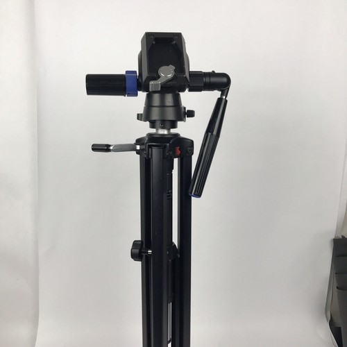 Sony VCT-600 Adjustable 6’ Ft Tripod Video Camera, Fluid Head, Locking Tilt Arm - Picture 12 of 13