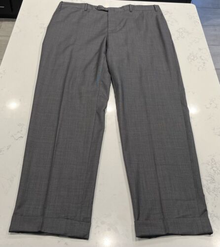Canali 1934 Tessuto Wolle grau Anzug Hose Hose Italien Herren Größe 38 x 31,5 - Bild 2 von 13