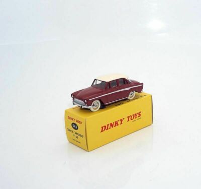Voiture Miniature Simca Aronde Dinky Toys N°544 Simca Aronde - Meccano, Fabriqué En France, Occasion Vintage Mascotte Camion