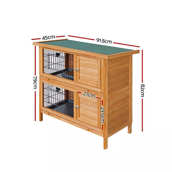 Ipet top rabbit hutch
