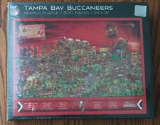 You the Fan! NFL Tampa Bay Buccaneers Joe Journeyman 500pc 24x18 Puzzle / NEW