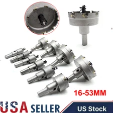 Steel Carbide Tip Hole Saw Tooth HSS Drill Bit TCT Drill Bit Metal Wood Alloy 10