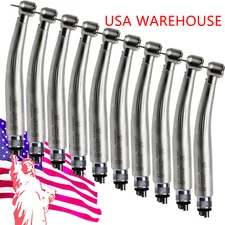 10 Dental LED E-generator High Speed Handpiece 4 Hole  NSK Style