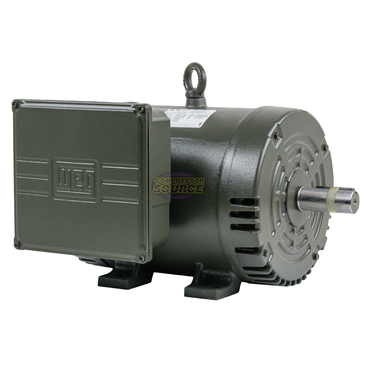 Weg W-3-18-184T 3 HP AC Motor 208/230 V 1800 Rpm 1800 Rpm 184T