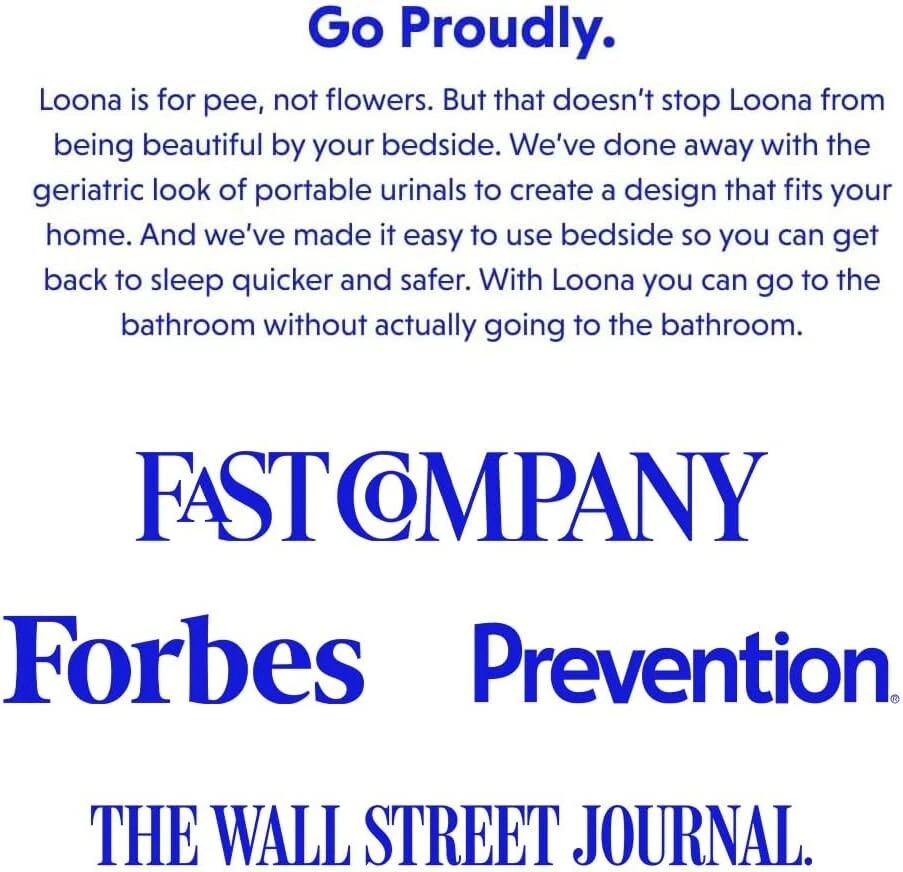 Loona Premium Female Urinal - Quiet, Spill-Proof Device for Travel & Outdoor Use - Image 4 of 4