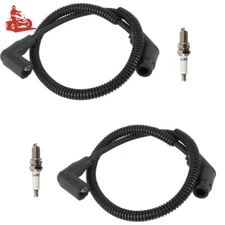 Spark Plug & Wire Cap 15in/24.4in For Can Am Commander 800 800R 2011-2017