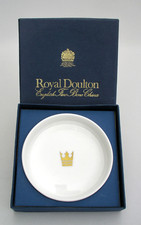 ROYAL DOULTON LIMITED EDITION ROYAL CRUISE LINE 4" COASTER / TRINKET TRAY - NIB