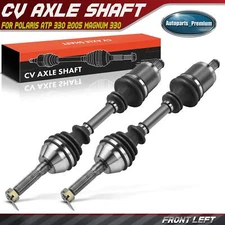 2x Front Left & Right CV Axle Assembly for Polaris ATP 330 500 2005 Magnum 330