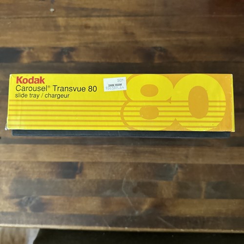 Kodak Carousel Transvue Slide Tray for 80 slides in box Vintage New Open Box - Picture 8 of 8