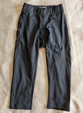 SKIRT SPORTS Black Padded Cycling Tights Pants Womens Small