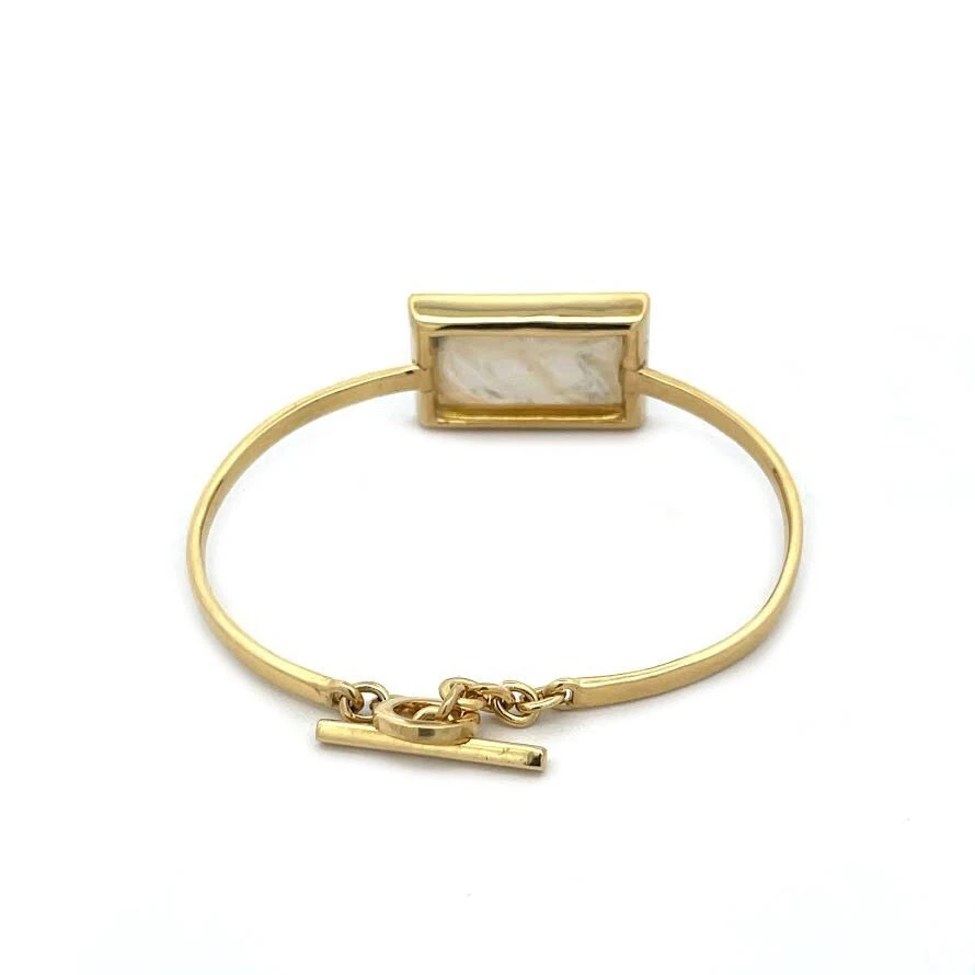 Brazalete Ippolita Diamante Madreperla Oro Roca Caramelo Palanca 18k Foto 4 de 4