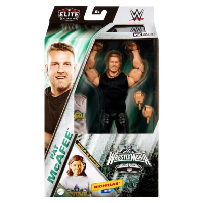 WWE Elite WrestleMania 40 PAT McAFEE Actionfigur Mattel Wrestling NEU 2024