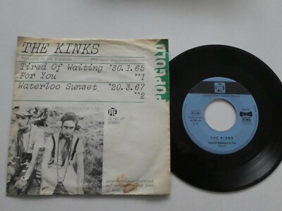 The Kinks    Tired Of Waiting For You  Waterloo Sunset 7'' 