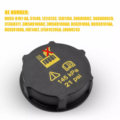 Car Engine Coolant Radiator Liquid Reservoir Tank Cap For Ford Mustang 2015-2021