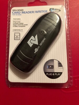 NEW, Digital Versions High Speed Card Reader/Writer for SD/SDHC, DV-CRPSD