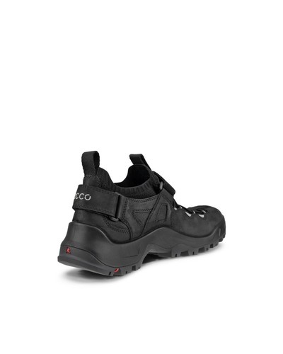 ECCO Offroad Explorer 2-Straps Hiking Shoes Black Nubuck EU 44 Men's 10 - 10.5 - Picture 8 of 9