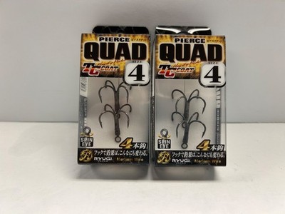 Pierce Quad 4 Hook Lot