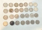 Roosevelt Dimes 10C Lot Circulated US Coins Mixed Years Collection 90% Silver
