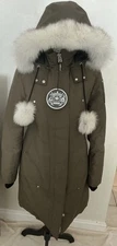 Moose knuckles down parka coat Size LARGE