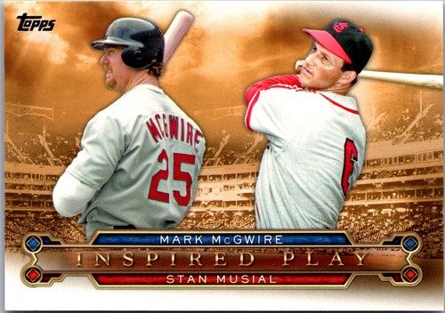 Stan Musial / Mark McGwire #I-9 2015 Topps Inspired Play card