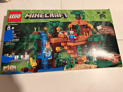 LEGO Minecraft 21125 The Jungle Tree House 706 pcs Complete Set with Box