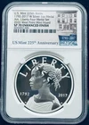 U.S. Mint 1792-2017 Liberty Silver Medal 1oz SP70 225th Anniversary