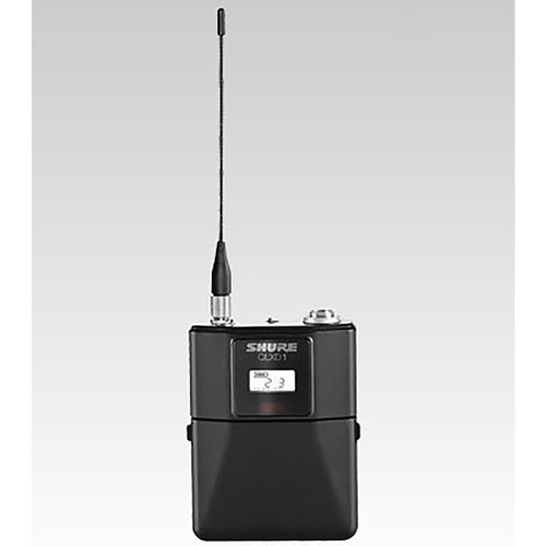 Shure QLXD1=-H50 Bodypack Transmitter (qlxd1--h50) (qlxd1=h50)