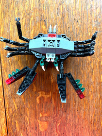 Lego Aqua Raiders 7774 Crab Crusher with Box Manual Minifigs 99% Complete