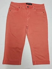 Charlie B Summer Capri Stretch Size 10 Coral NWOT 2597#8