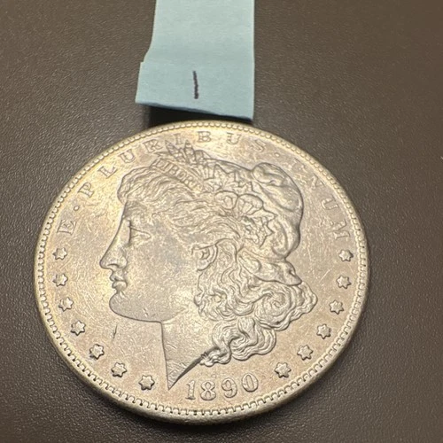 Morgan Silver Dollar $1 Coin 1890 S Mint San Francisco Circulated Uncertified