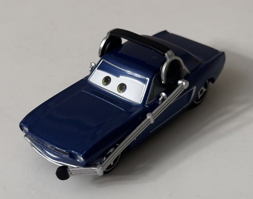 Disney Pixar Cars Disney Store Brent Mustangburger With Headset