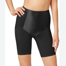 Naomi and Nicole Women's Value Hi Waist Thighslim Black Size Small