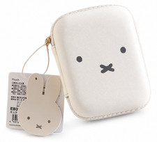 New Miffy Pouch Storage Case Card Money Small Accessory Bag Purse JAPAN Beige