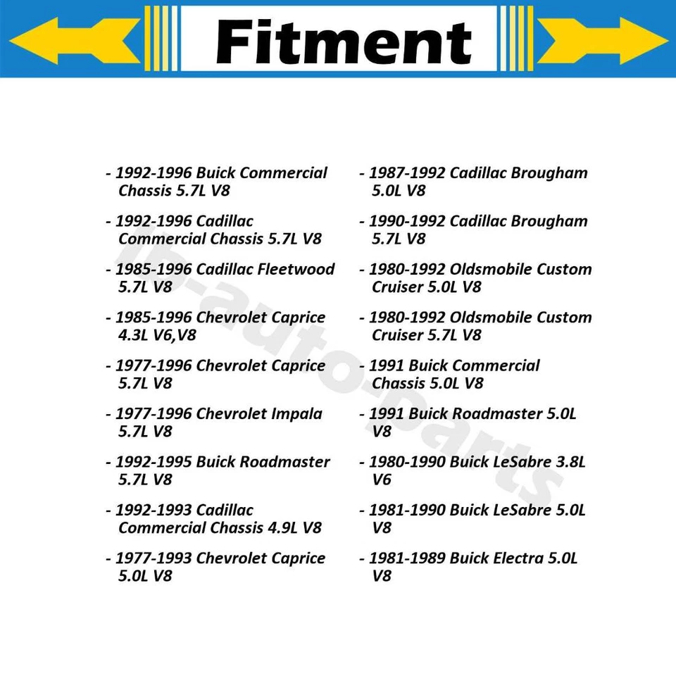 Front Upper Control Arm w/ Ball Joint 2x Fits 1980 1981 Pontiac Bonneville 5.7L - Image 2 of 4