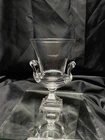 Clear Double Handled  Cigarette Vase / Urn / Amphora - #7468 by Steuben - Signed