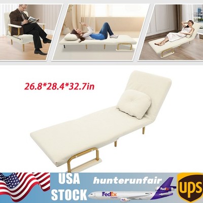 68x190cm Rust-proof Folding Sofa Bed Sofa Chair Bed Convertible Sofa Bed