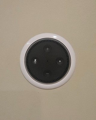 echo dot 2nd generation wall mount